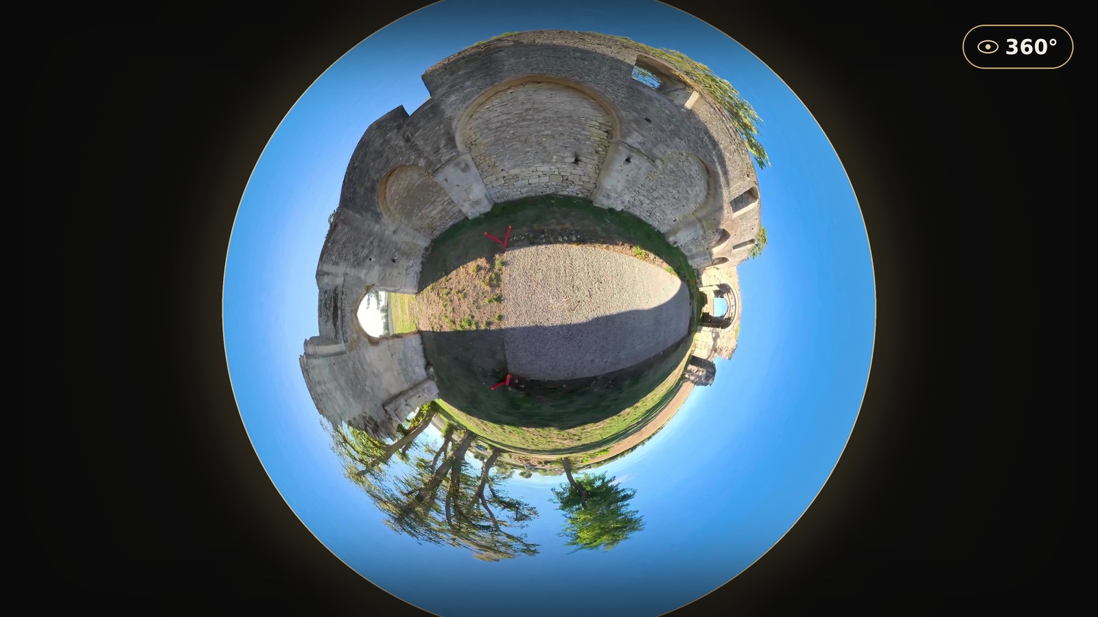 Aperçu 360° de l'Église de la Nativité — cliquez pour explorer